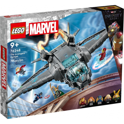 LEGO SUPER HEROES The Avengers Quinjet 2023